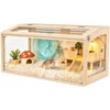 XiaZ Hamster Cage,32Inch Large Hamster Cage with Panoramic View and