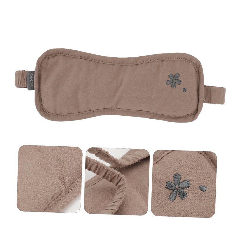 ORFOFE Weighted Sleep Eye Mask Heated Cool Dual Use Blindfold
