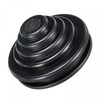 sourcing map Rubber Grommet Mount Hole 25 mm Conical for