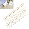 50Pcs Place Card Holder Heart Shape Cute Colorfast Table Card