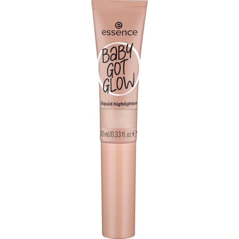 essence Baby GOT Glow Liquid Highlighter, No. 10, Gold, Defining,
