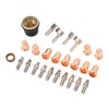 24PCS IPT40 Tip Electrode Kit Nozzle Bracket Cover Set for