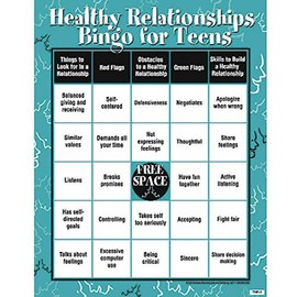 Wellness Reproductions & Publishing Healthy Relationships Bingo for Teens