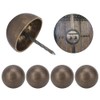 4Pcs Upholstery Nail Round Head Antique Brass Decorative Sofa Furniture