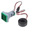 XIITIA 3pcs 3 in 1 60-500V 0-100A AC Digital Ammeter