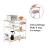 3-Tier Kitchen Baker's Rack Utility Microwave Oven Stand Storage Cart