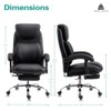 FansaFurn High Executive Computer Desk Chair, Back Office Chair with