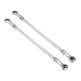 Motoforti 2pcs 238mm 8mm Hole Dia Steering Tie Rod for 49cc ATV Go Kart