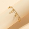Clataly Star Tassel Ankle Gold Crystal Ankle Bracelets Beach Foot