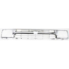 Garage-Pro Aftermarket Grille Assembly Compatible with 1992-1995 Toyota Pickup Plastic Chrome Shell and Insert