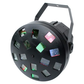 E-Lektron LMR-9W USB LED Mushroom Flower Effect DJ Party Disco Light Effect Red/Green/Blue Spotlight Stage Lighting 9 Watt