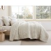 B2EVER Boho Light Beige Quilt Queen Size Bedding Sets with