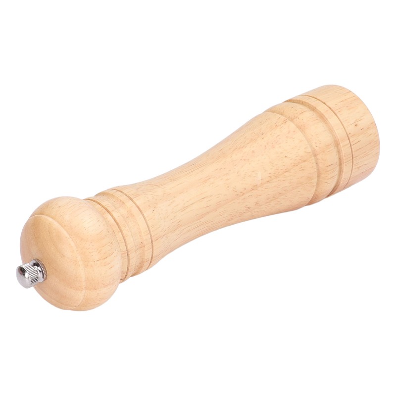 2pcs Wood Salt and Pepper Grinder Adjustable Coarseness Wooden Pepper