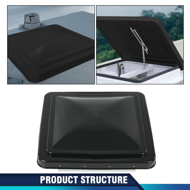 PIT66 New 14" x 14" Replacement Roof Vent Cover Camper