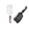Youery 2 x organic hair brush without pulling, professional detangling
