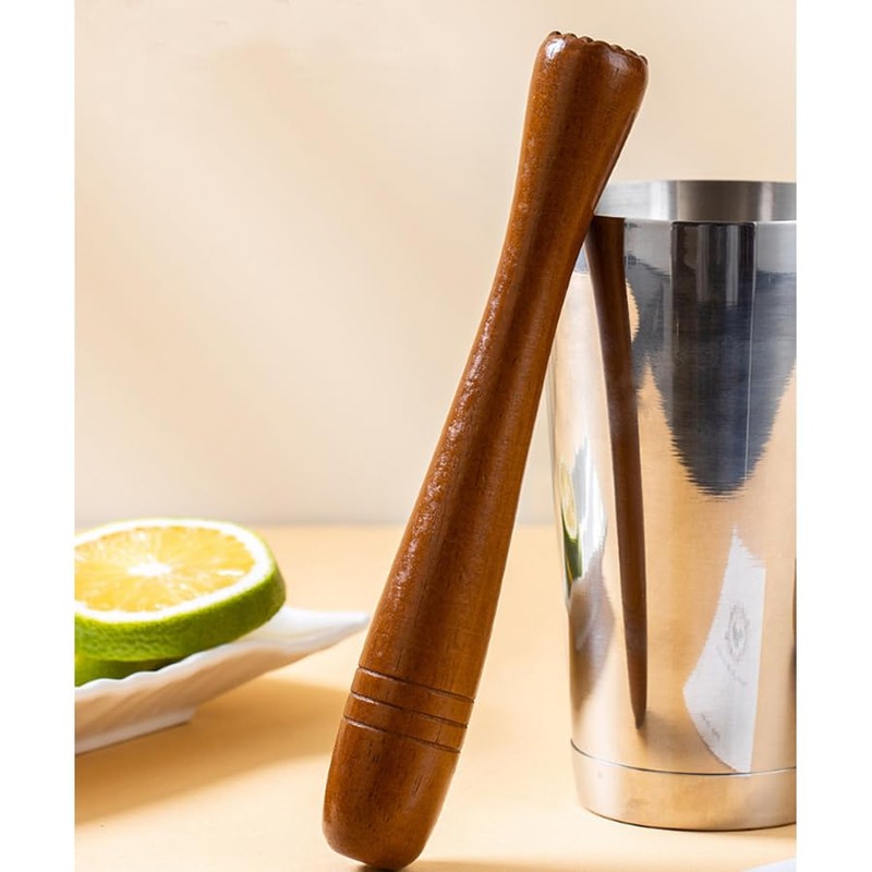 ARFUKA Wooden Cocktail Muddler Professional Bartender Tool for Mojitos, Lemonade