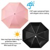 FDJASGY UV Sun Umbrella Compact Folding Travel Umbrella Auto Open
