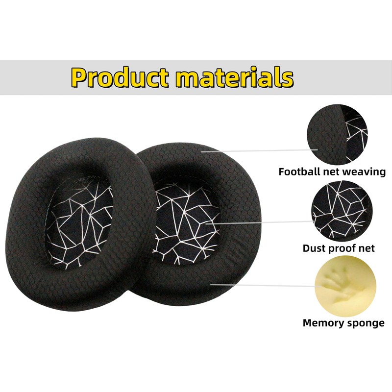 Xinyuekj Replacement Ear Pads for SteelSeries Arctis 1 Arctis 3