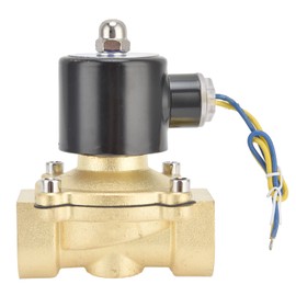 Normally Closed Solenoid Valve Brass Direct Acting Diaphragm Controlling Device 25mmAC220V