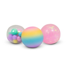Tobar SCRUNCHEMS UNICORN DIDDY SQUISH BALLS - 3 Pack - A Great Stress Ball