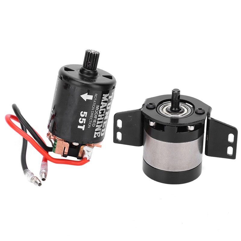 1:5 Ratio Gearbox Transmission Box 540 Brushed 55T Motor Fit