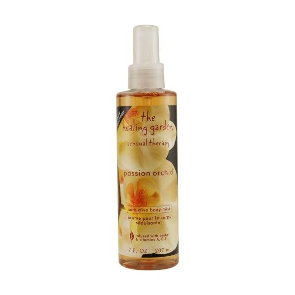 HEALING GARDEN PASSION ORCHID by Coty for WOMEN: SEDUCTIVE BODY MIST 7 OZ