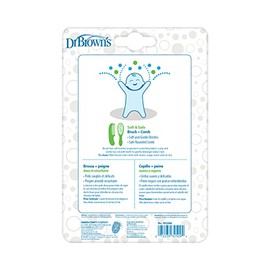 Dr. Brown's Cepillo suave y seguro para bebé + peine