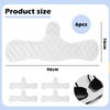arrderly Pack of 6 Reusable Bra Inserts, Sweat Pads, Bra