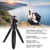 Mini Selfie Tripod with Wireless Remote Control 360° Rotating Ball