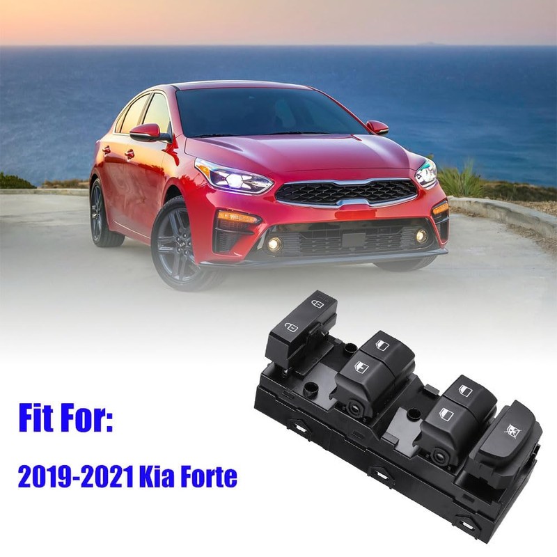 Front Left Driver Side Master Power Window Switch 93571-M6100 Compatible