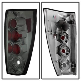 ACANII - For 2002-2006 Chevy Avalanche 1500 2500 Euro Style Smoked Tail Lights Brake Lamps Driver & Passenger Side