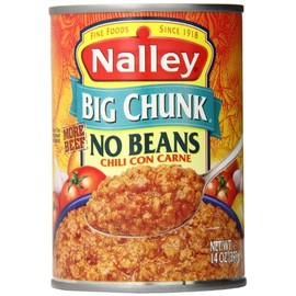 Nalley Chili Con Carne No Beans, 14-Ounce Cans (Pack of 6)