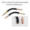 Welding Torch Bending Rod Brass Bending Connecting Pipe Soldering Accessories