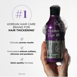 Dr. Groot Hair & Scalp Dynamic Duo Set Conditioner Haircare Keratin Shampoo for Fuller Hair Biotin Calendula