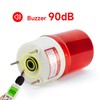 YASONG LTE-1101MJ Rotating Warning Light with 90dB Buzzer, AC110V-120V Industrial