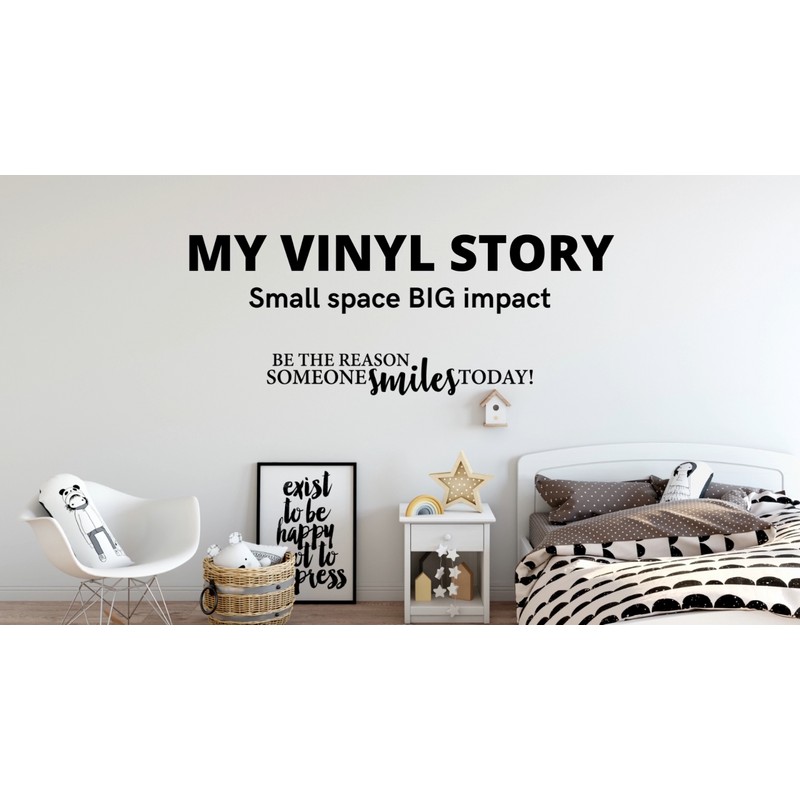 My Vinyl Story Welcome Wall Decal for Door Family Quote
