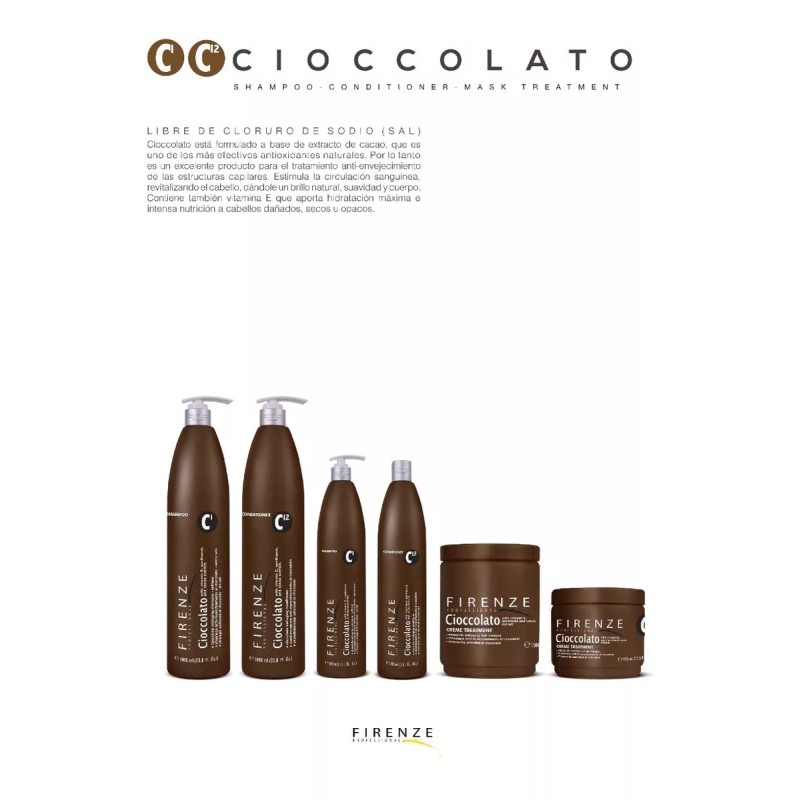 Firenze Kit Shampoo+acondicionador Cioccolato Firenze