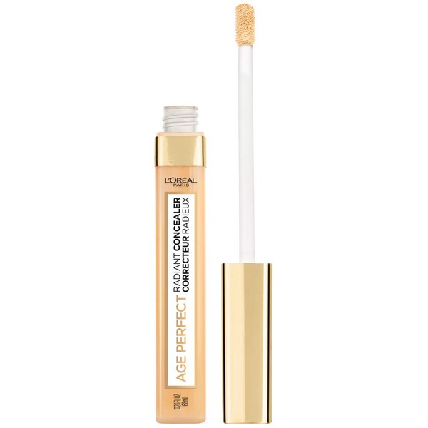 L'Oreal Paris Age Perfect Radiant Concealer with Hydrating Serum & Glycerin, Nude Beige