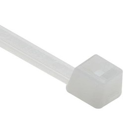 HELLERMANNTYTON T40R9M4 Cable Tie, Nylon 6.6 (Polyamide 6.6), Natural, 212 mm, 4 mm, 55 mm, 40 lb