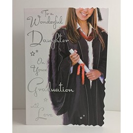 Jonny Javelin Wonderful Daughter On Your Graduation Card