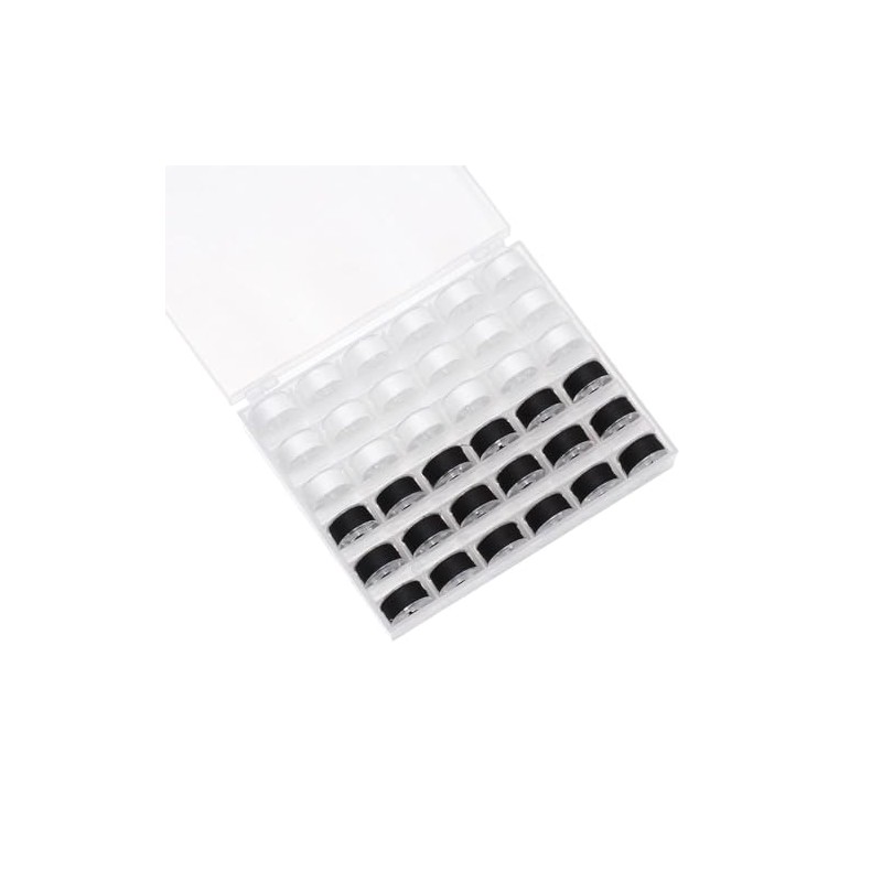 YYlingx 72 PCS Bobbins and Sewing Threads with Storage Box