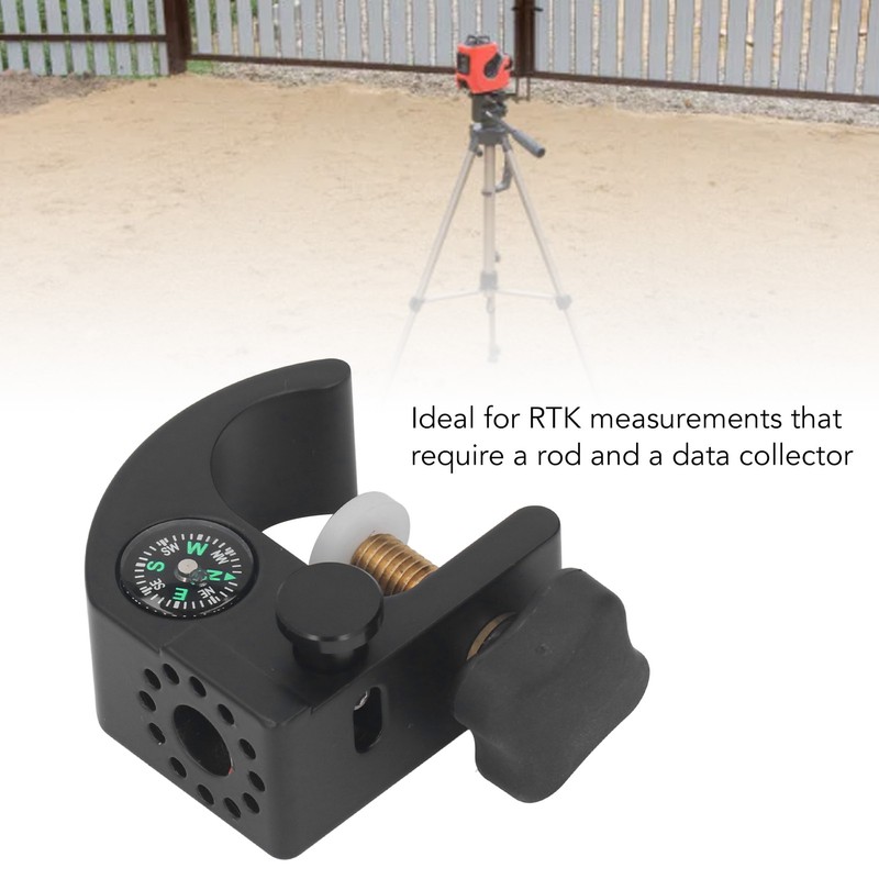 GPS RTK Pole Clamp Date Collector Adjustable Holder Aluminum Alloy