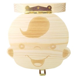 PAMBO Baby Tooth Fairy Box Keepsake for Lost Tooth Boys| Tooth Holder for Kids | Baby Shower & Birthday Gift