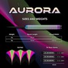 Mission | Aurora Darts | Steel Tip | 90% Tungsten