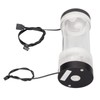 Water Cooling Tank 200ML Temperature Display RGB 160mm G1/4 Cylindrical
