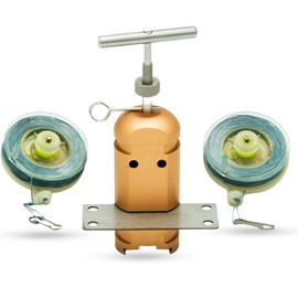 Trip Alarm Co. Trip Wire Reel & 12 Gauge Perimeter Trip Alarm Set - 2 Pack of 85ft Kevlar Wire Reels for and Perimeter Defense Device 360° Coverage Warning Security for Camping Safety