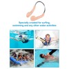 Pelopy 10 Pieces Silicone Nose Plugs Swimming Nose Clips Training