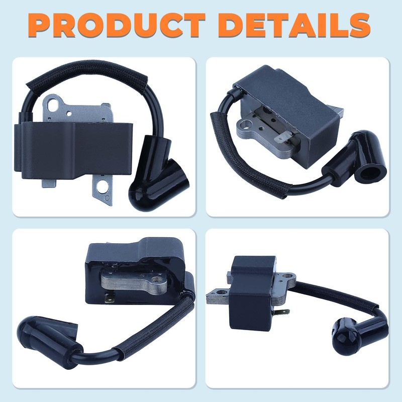 Hyceker Ignition Coil Module & Spark Plug Kit For Husqvarna