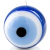 BCS Blue Evil Eye Candle - Nazar Home Decor -