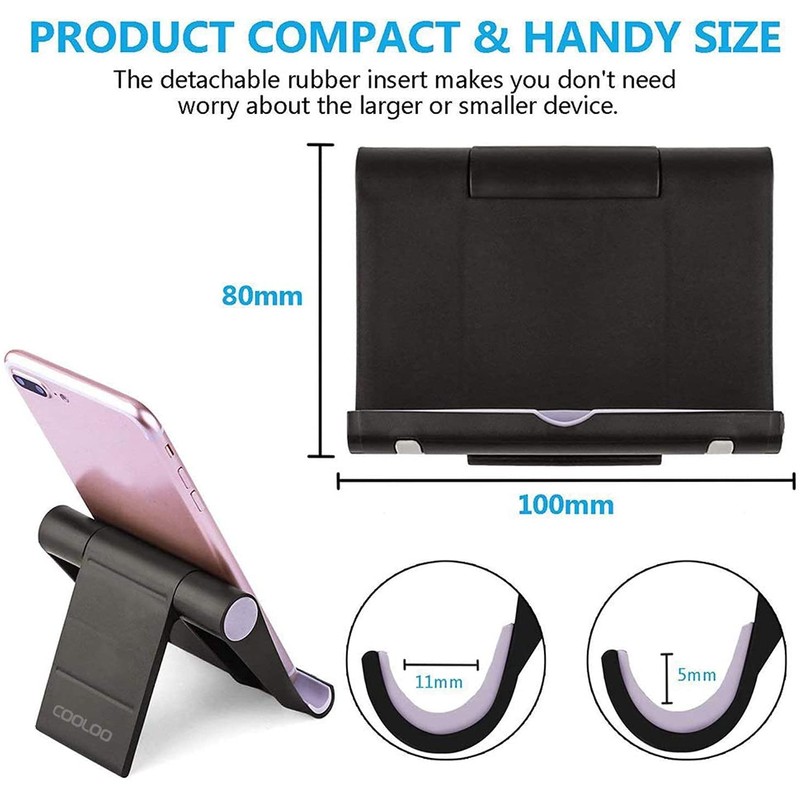 Cell Phone Stand Multi-Angle,【2 Pack】 Tablet Stand Universal Smartphones for